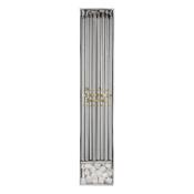 Meri Meri | 16 Tall Silver Metallic Candles image
