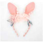 Meri Meri | Embellished Gingham Bunny Headband image
