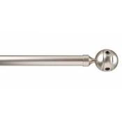 Vogue 28mm Pole Complete Set Satin Nickel Ball End