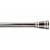 Vogue 28mm Pole Complete Set Black Nickel Trumpet End