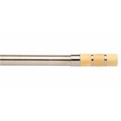 Vogue 28mm Pole Complete Set Satin Nickel Wood Metal Barrel