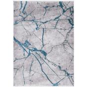Rococo Glacial Blue Abstract