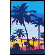 Sunset Night Beach Towel image