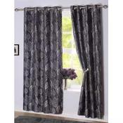 Antwerp Charcoal Eyelet Curtains image