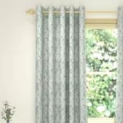 Burgley Blue Eyelet Curtains image