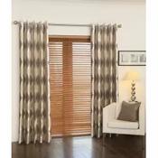 Crystal Mink Eyelet Curtains image