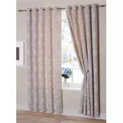 Budapest Natural Eyelet Curtains image