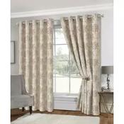 Tuscany Red Eyelet Curtains
