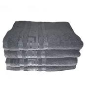100% Luxury Bath Sheets Charcoal Grey image