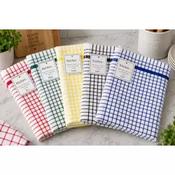 Premium Heavyweight Terry Check Tea Towels - Assorted Colors image
