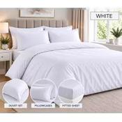 Roso Valentino Complete Set White, Duvet Cover, Fitted Sheet, Pillowcases image