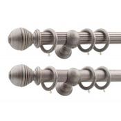 Le Royale 50mm Complete Prince Antique Silver Smooth Reeded