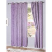 Genoa Lavender Eyelet Curtains