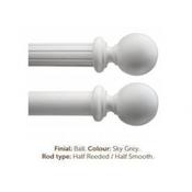 Milan 50mm Sky Grey with Smooth/Reeded Finish