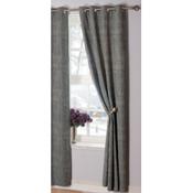 Fiesta Graphite Eyelet Curtains image
