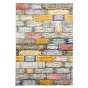 Mystique Bricks Multicolor Abstract