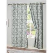 Annabelle Duck Egg Eyelet Curtains image