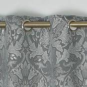 Regal Silver Eyelet Curtains image