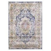 Boho Medallion Blue Distressed image