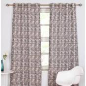 Festival Grey Blush Eyelet Curtains