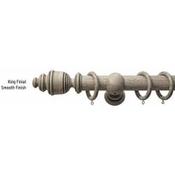 Aristocracy 50mm Complete King Highgrove Granite Smooth Reeded
