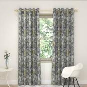 Naples Gold Eyelet Curtains image