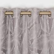 Alsace Silver Eyelet Curtains image