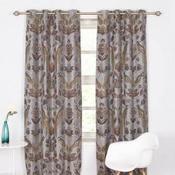 Jakarta Pewter Eyelet Curtains image
