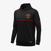 Coolraine FC KCS Astro V2 Hoodie - Black / Red