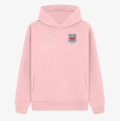 Abbeyknockmoy Hurling Club KCS Apollo Relaxed Fit Hoodie - Baby Pink