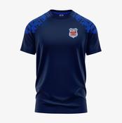 Abbeyknockmoy Hurling Club KCS Apollo Tee - Navy / Royal