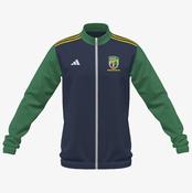 Ardagh Moydow GAA Adidas Club Anthem Zip - Navy / Green / Gold image