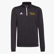 Athlone Tri Club Adidas Entrada Half Zip Training Top - Black / White image