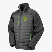 Kilmallock United AFC KCS Compass Jacket - Black / Lime