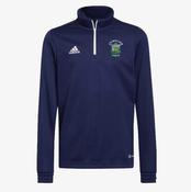 Mullagh Camogie Club Adidas Entrada Half Zip Training Top - Navy / White image