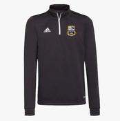 Ballinasloe GAA Adidas Entrada Half Zip Training Top - Black / White