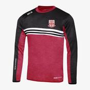 Caulry GAA KCS Cortez Crew Neck Top - Red / Black / White image