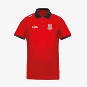 Caulry GAA KCS Two-Tone Piqué Polo - Red / Black image