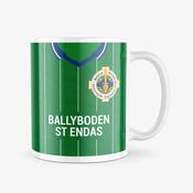 Ballyboden St Endas GAA Away Jersey Mug