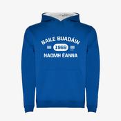 Ballyboden St Endas GAA KCS Chicago Hoodie Irish Version - Royal / White - KIDS
