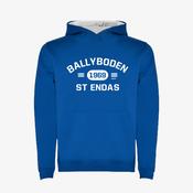 Ballyboden St Endas GAA KCS Chicago Hoodie English Version - Royal / White - KIDS