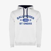 Ballyboden St Endas GAA KCS Chicago Hoodie English Version - White / Navy - ADULTS