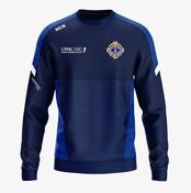 Ballyboden St Endas GAA KCS Helios Crew Neck Top - Navy / Royal / White image