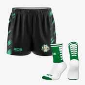 Ballyduff GAA Black / Mint KCS Shorts &amp; Socks image