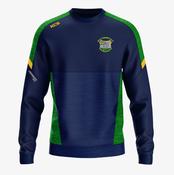Ballymore GAA KCS Helios Crew Neck Top - Navy / Green / Gold
