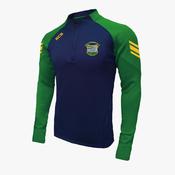 Ballymore GAA KCS Soul Quarter Zip Top - Navy / Green