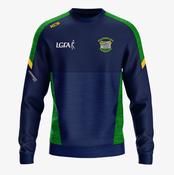 Ballymore LGFA KCS Helios Crew Neck Top - Navy / Green / Gold image