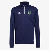 Beale GAA Adidas Entrada Half Zip Training Top - Navy / White image