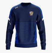 Birr Athletic Club KCS Helios Crew Neck Top - Navy / Royal / White image