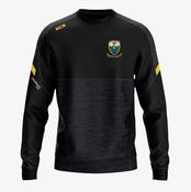 Bornacoola GAA KCS Helios Crew Neck Top - Black / Black / Gold image